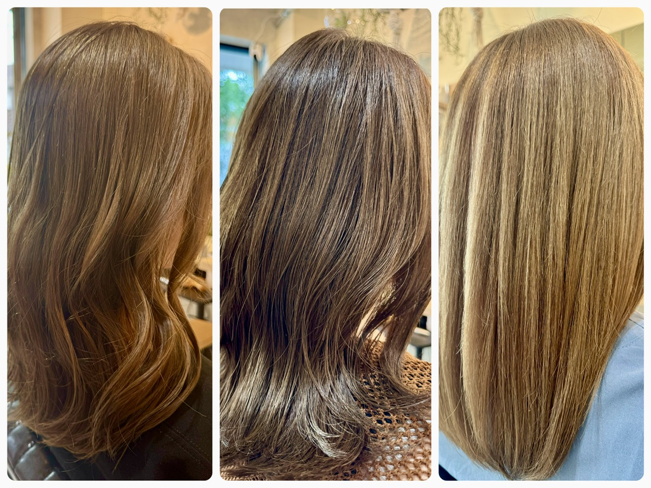 ケアブリーチ仕上がり一覧