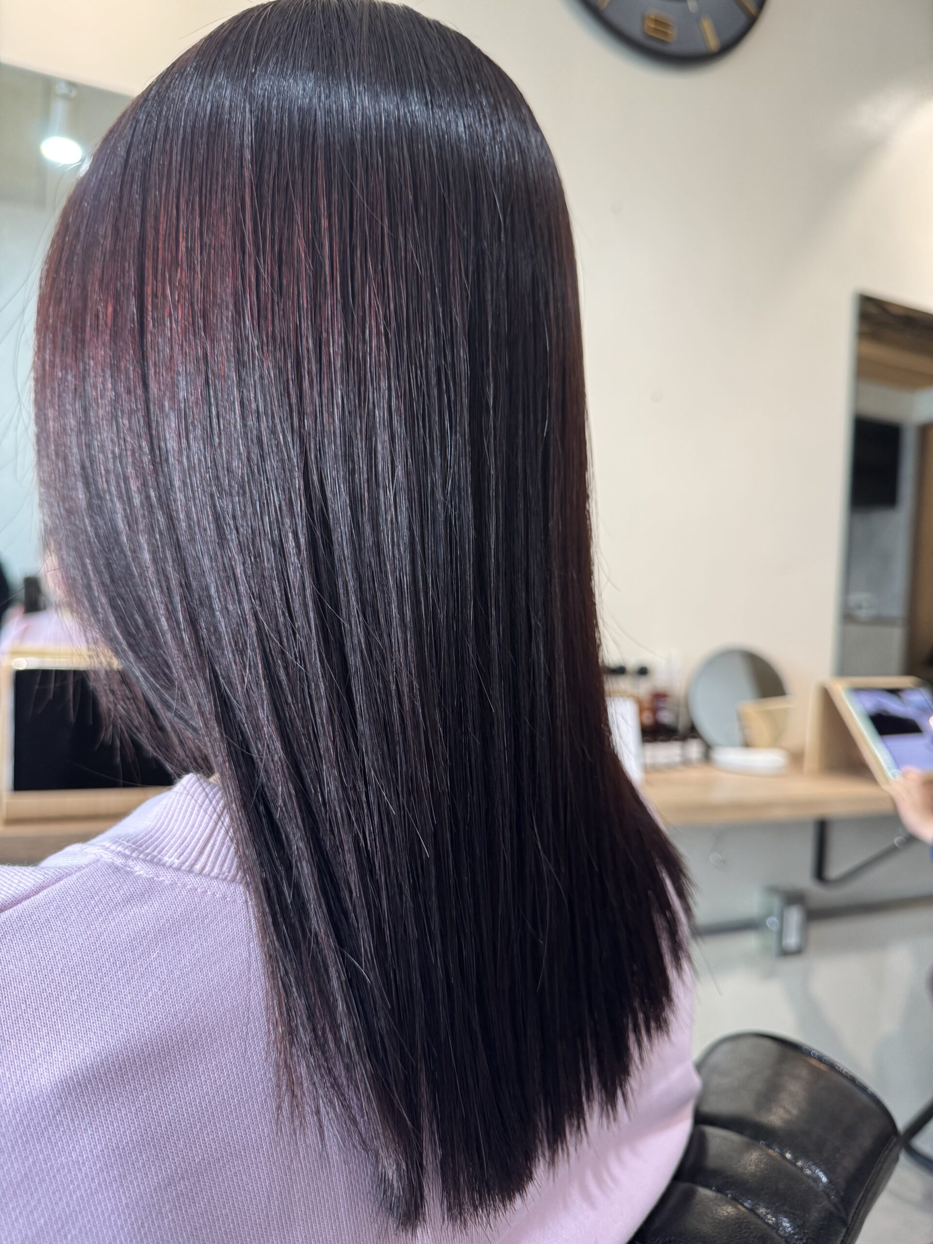 綺麗なヘアスタイル