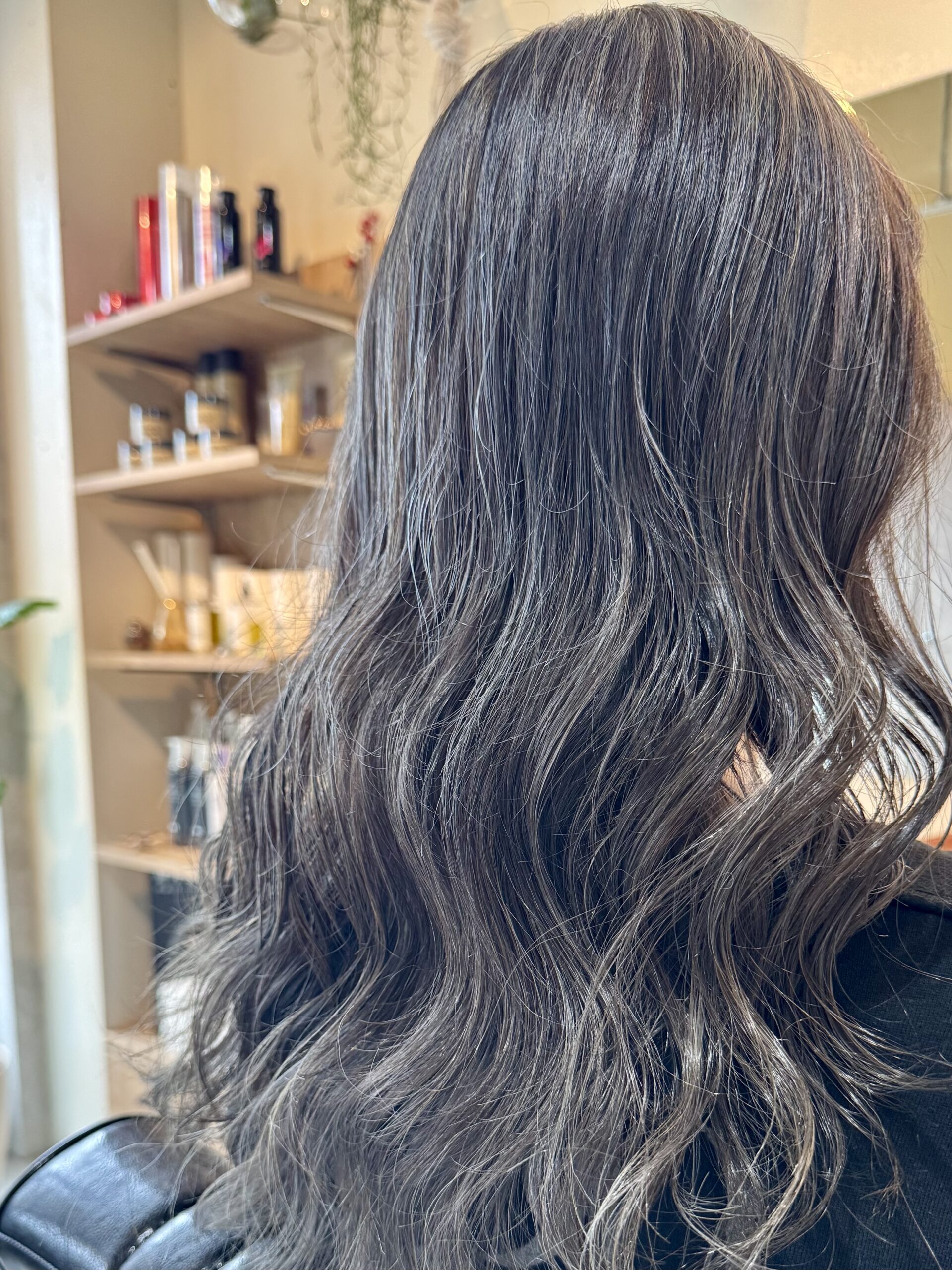 綺麗なアッシュカラー