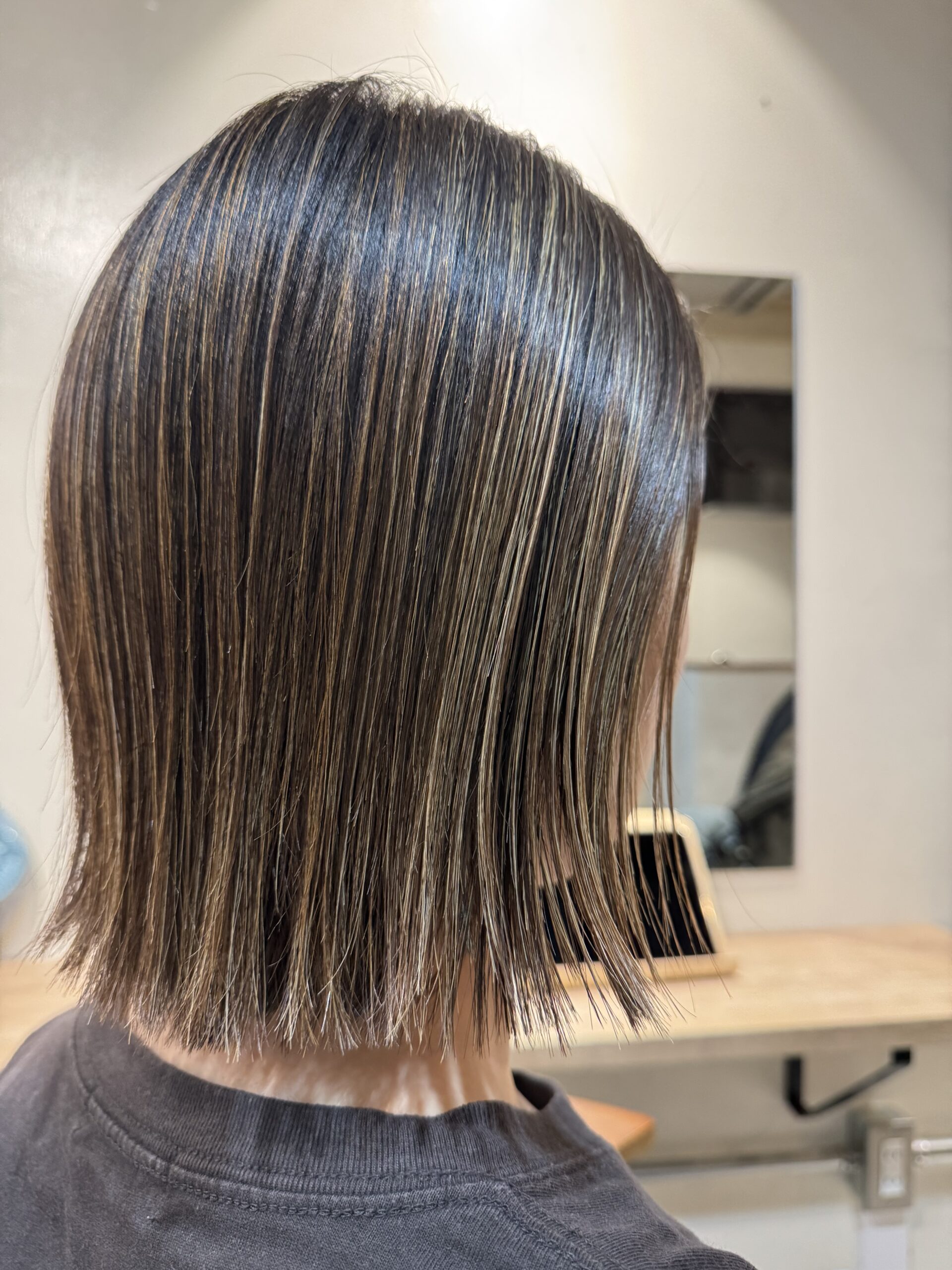 ハイライトカラー/艶髪